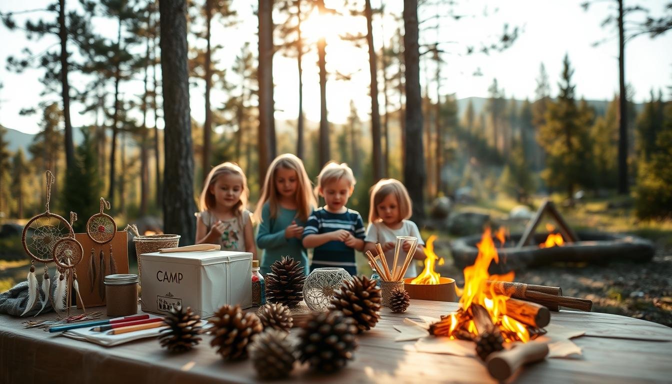 10+ Camping crafts for kids