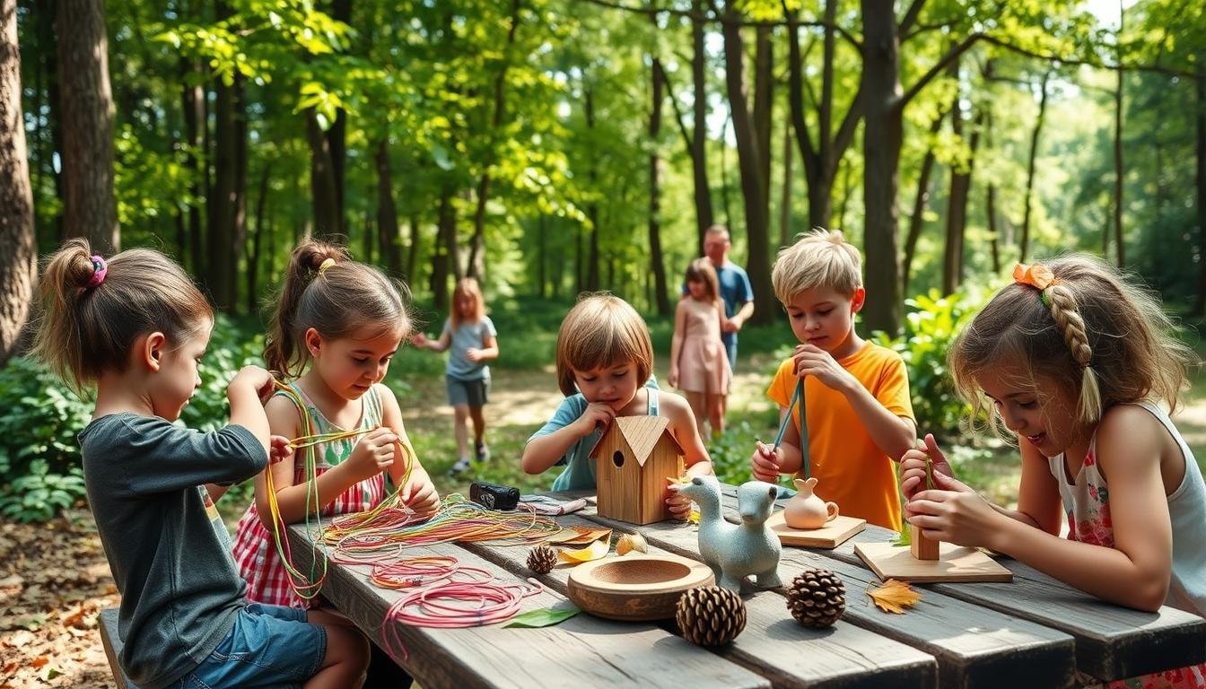 21 DIY camping Crafts for Kids