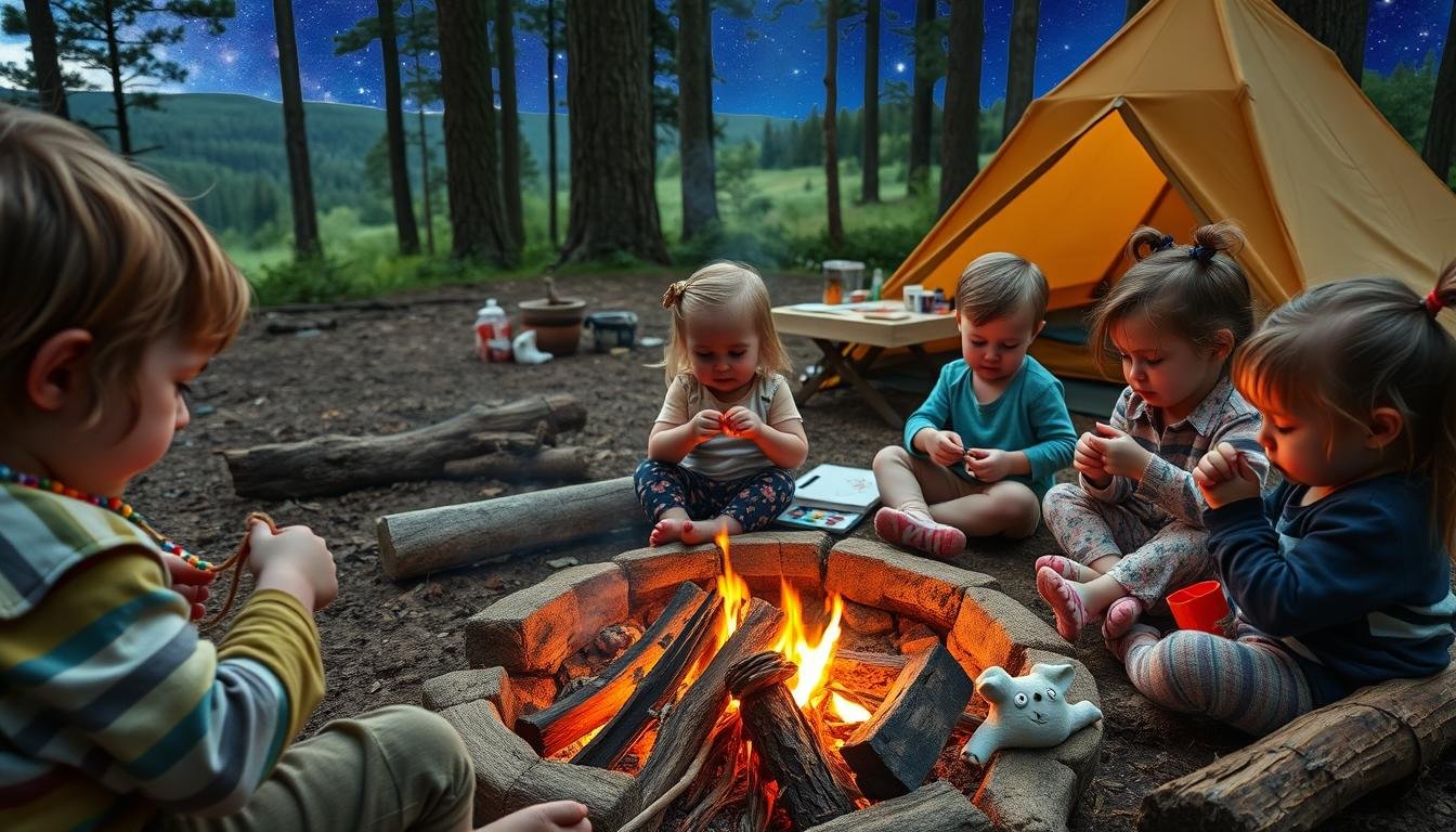 Camping Crafts for Toddler
