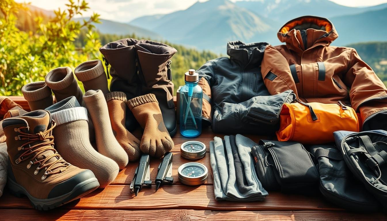 Camping checklist clothes