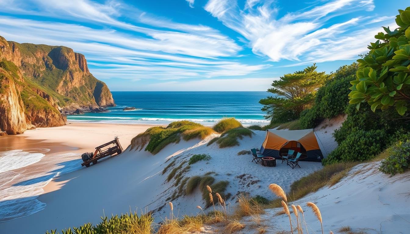 best beach camping experiences