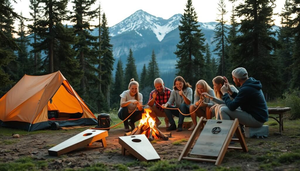 diy camping games