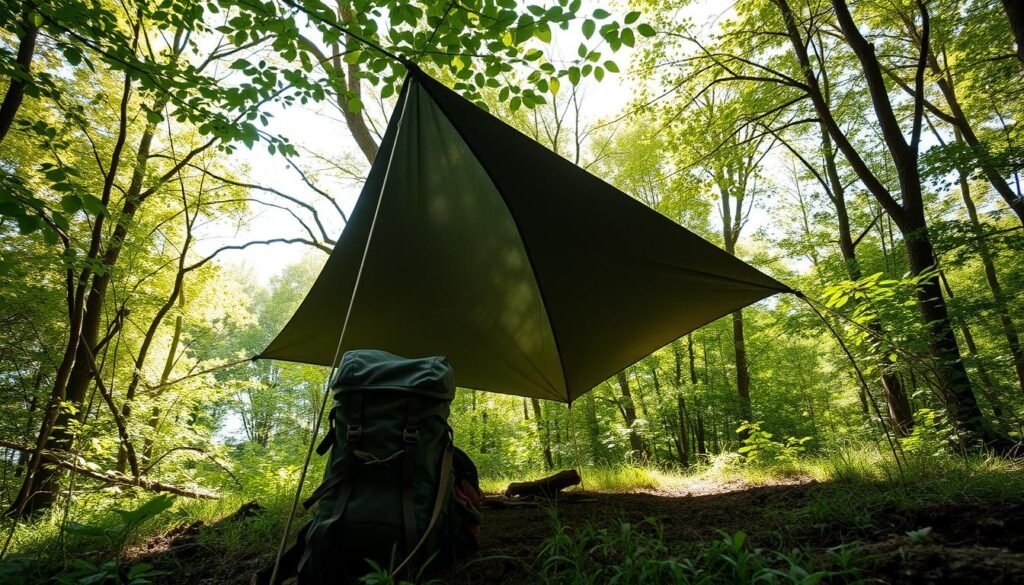 easy tarp canopy setup in nature easy tarp canopy setup in nature