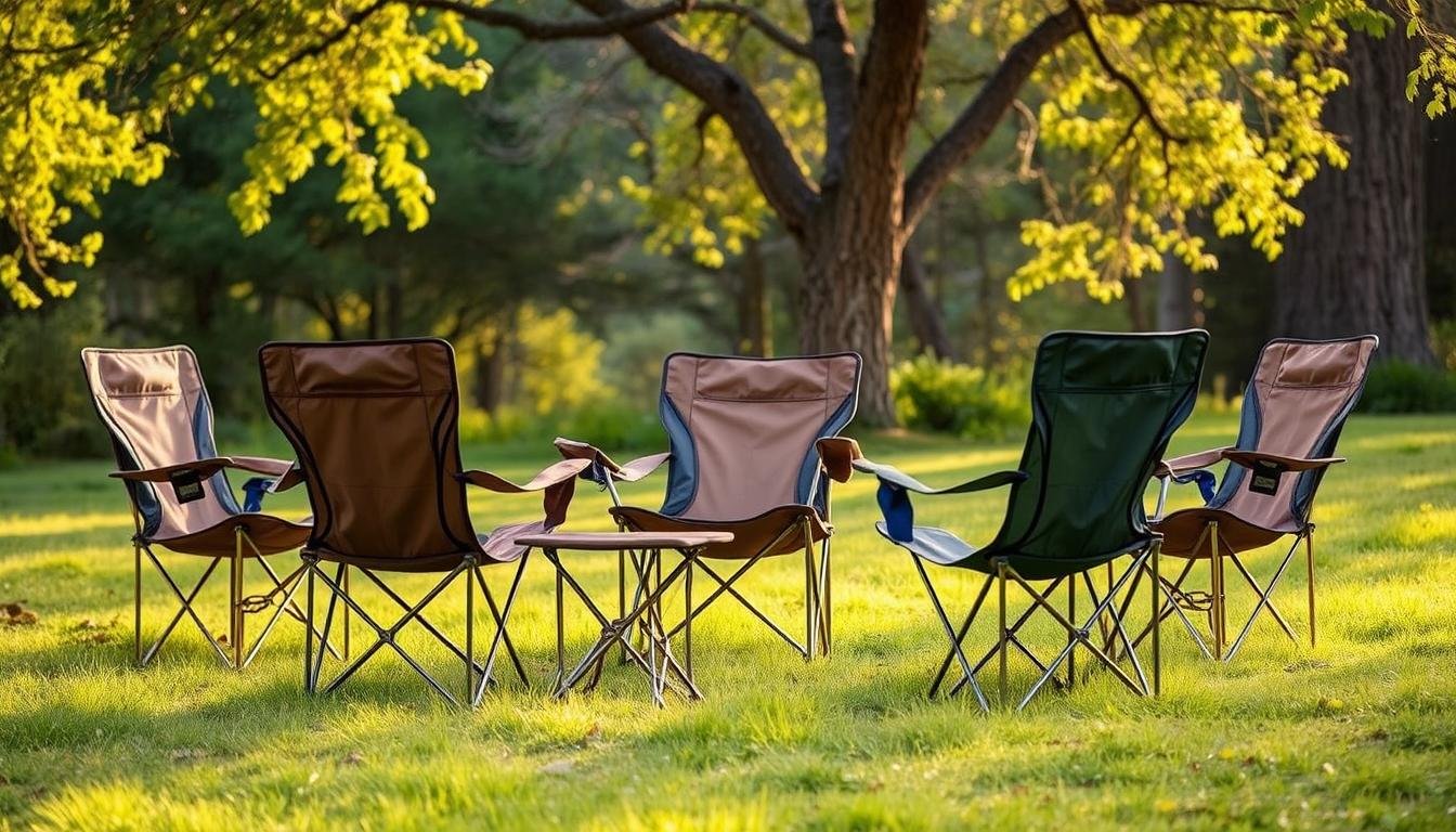 folding camping chairs