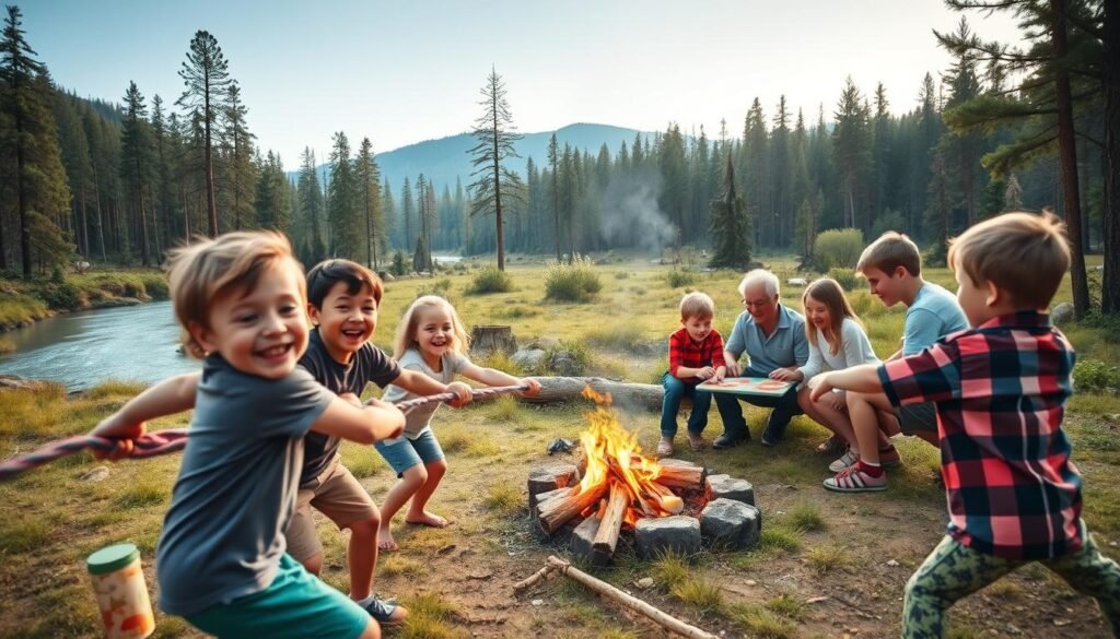 fun camping games for children