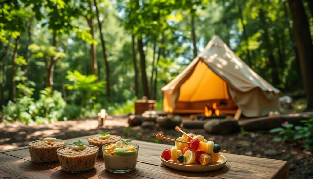 healthy camping desserts