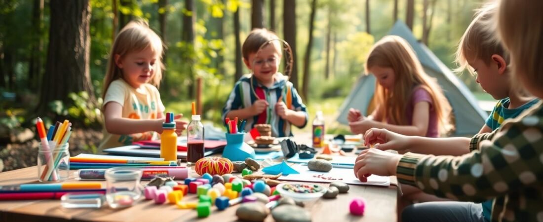 21 Top Camping Crafts for Kids to Enjoy Outdoors