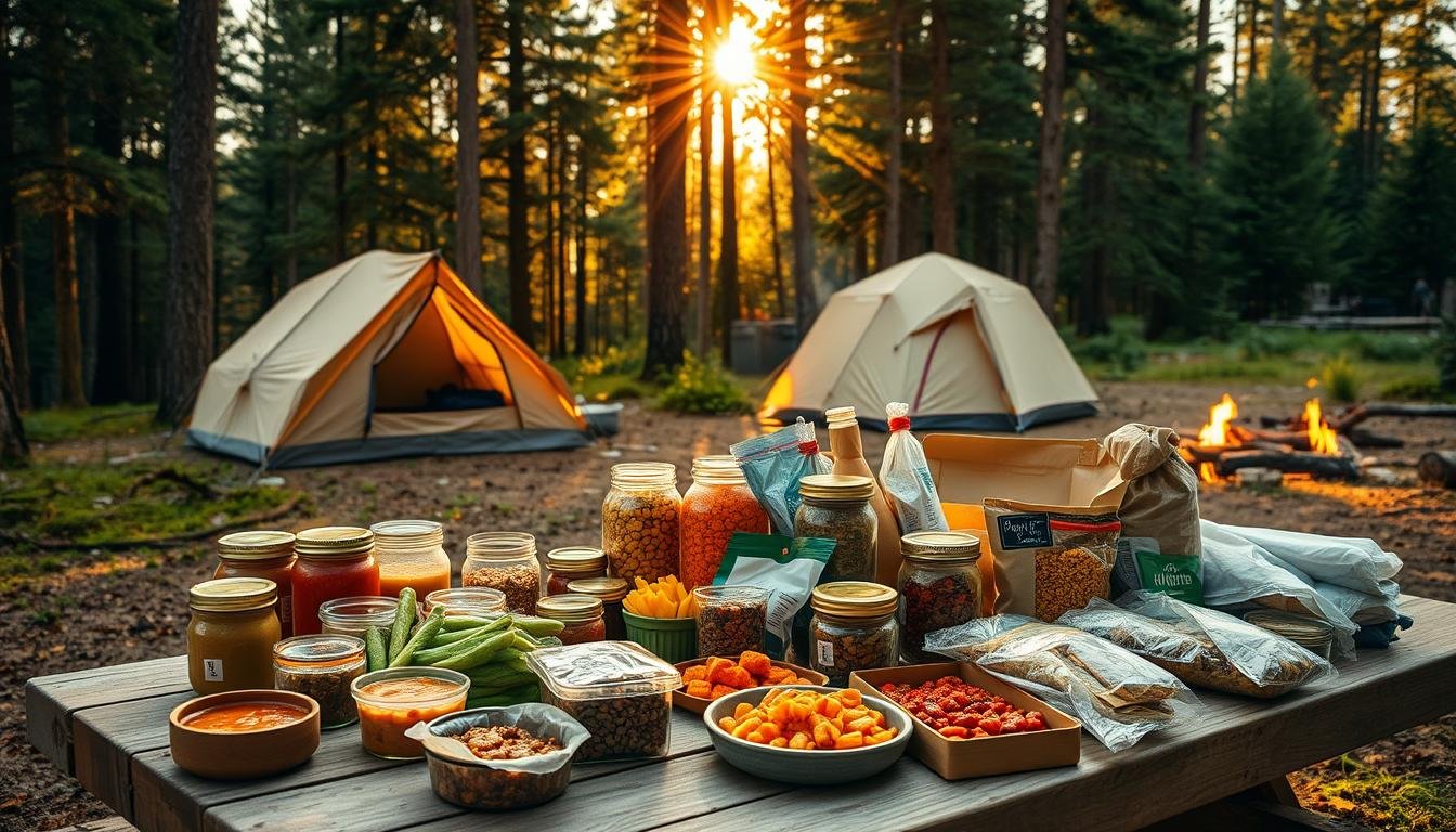 Make ahead camping food
