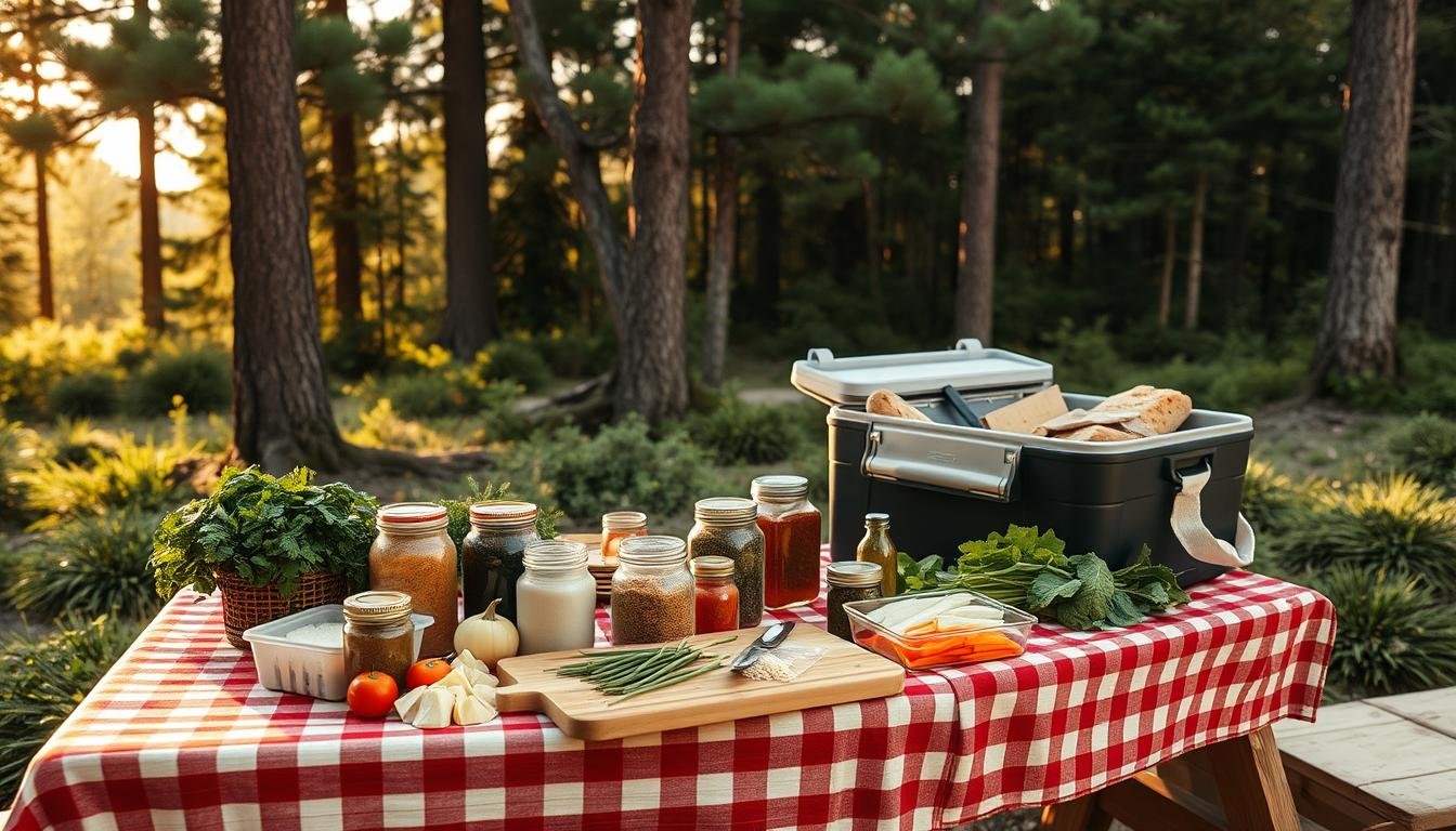Make ahead camping food