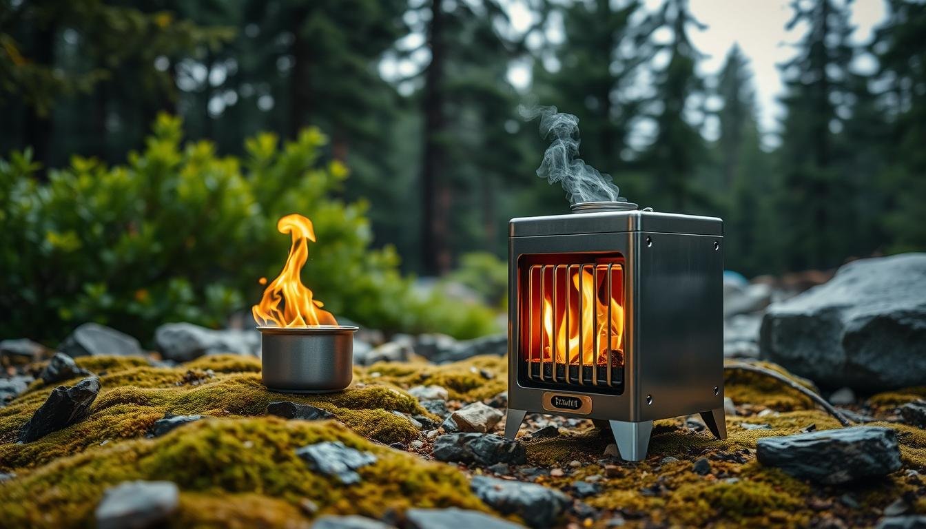 Wood-burning Camp Stove