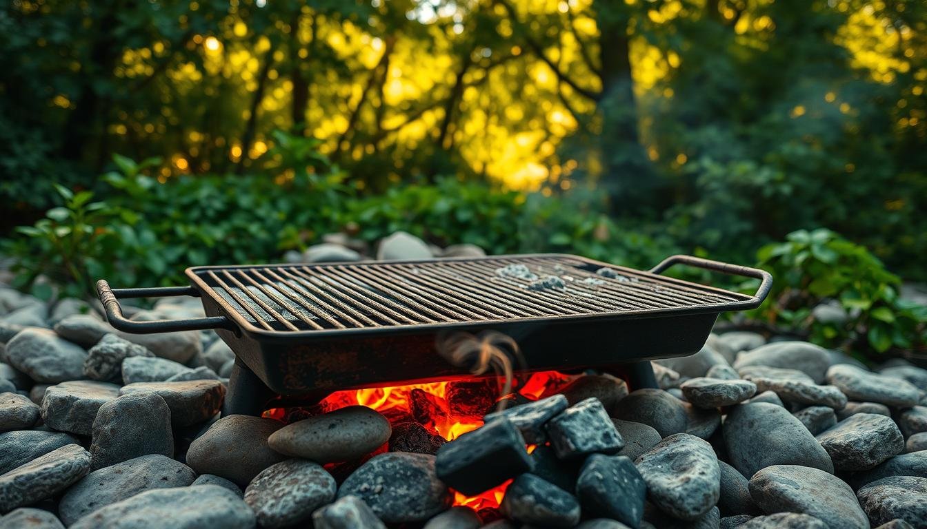 camping charcoal grill