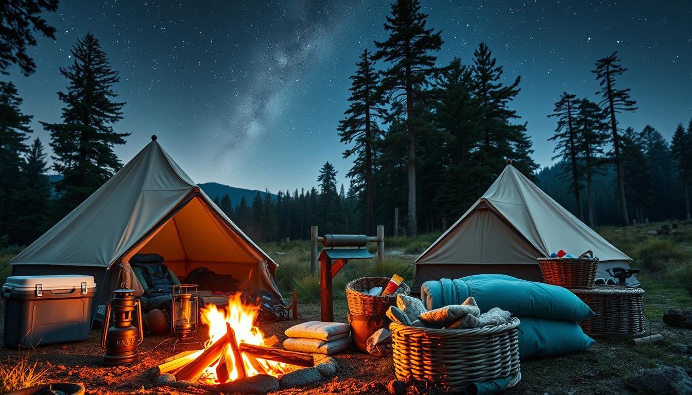 camping checklist with kids