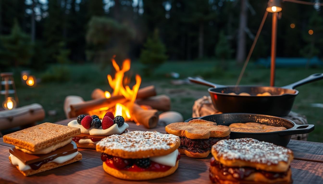 camping desserts make ahead