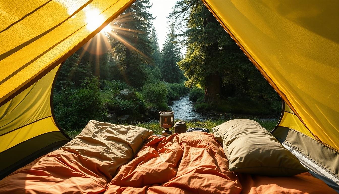 camping tent set up ideas