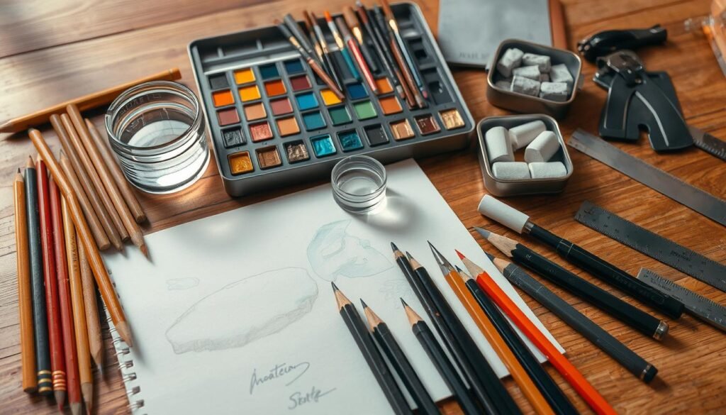 drawing supplies