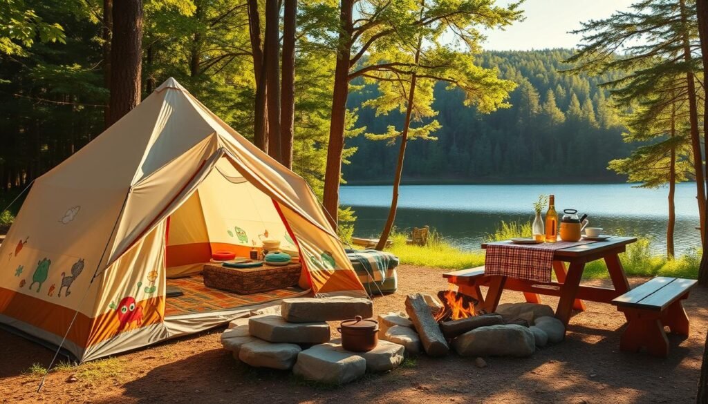 kid-friendly camping site kid-friendly camping site