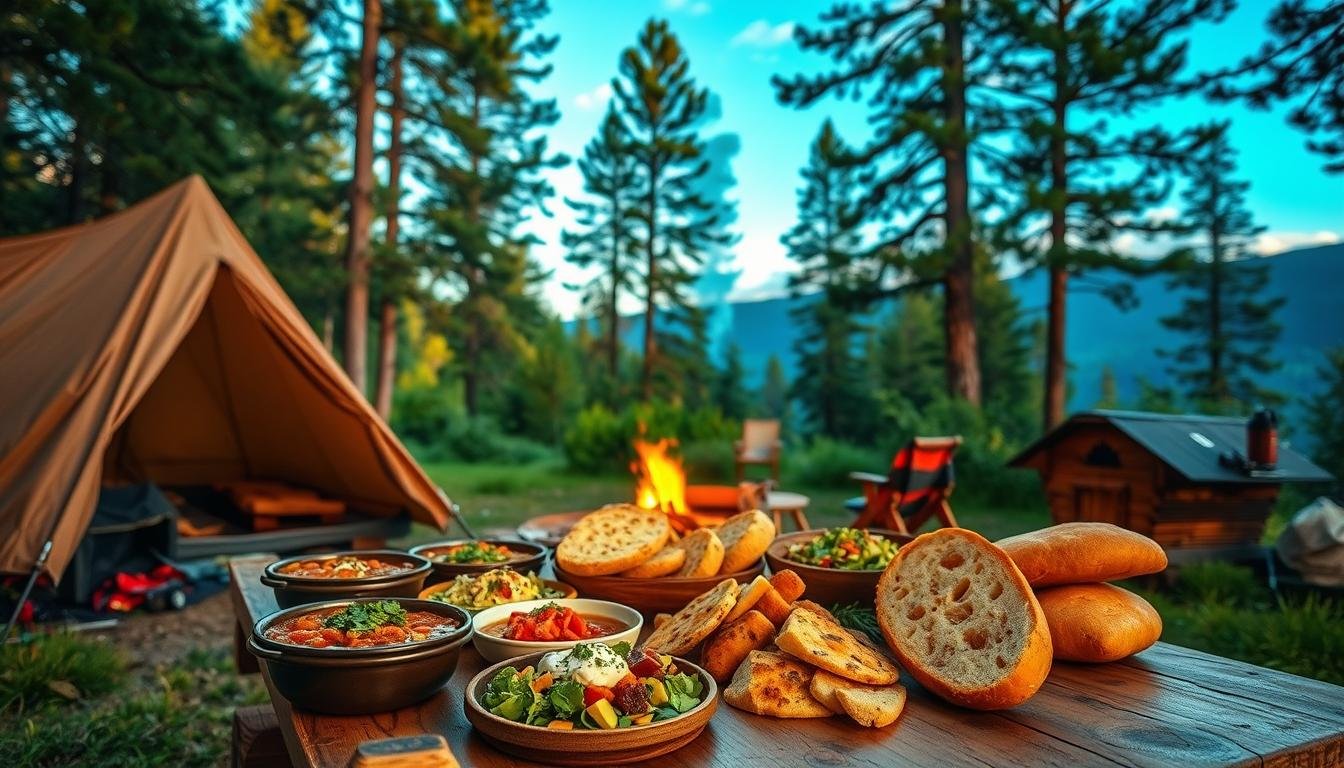 gluten free camping meals