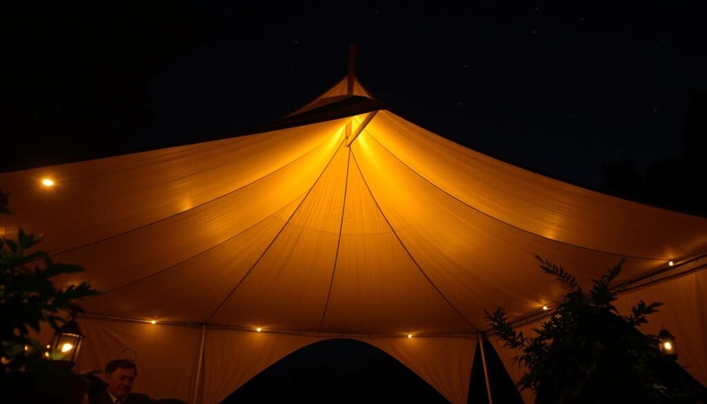 lighting for canopy tent
