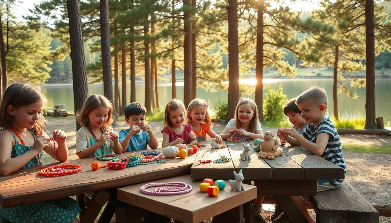 summer camp crafts for kids