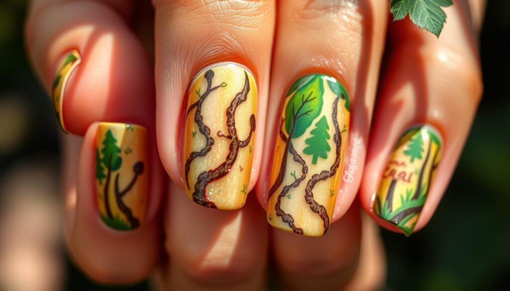 trail nail art trail nail art