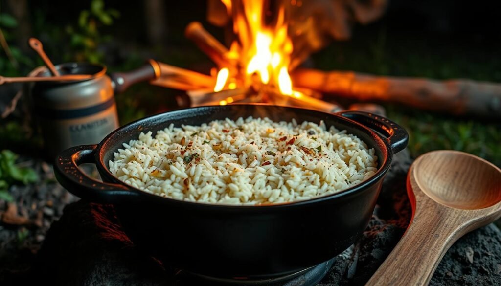 camp cooking rice camp cooking rice