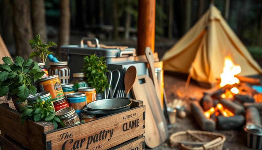 camp pantry essentials