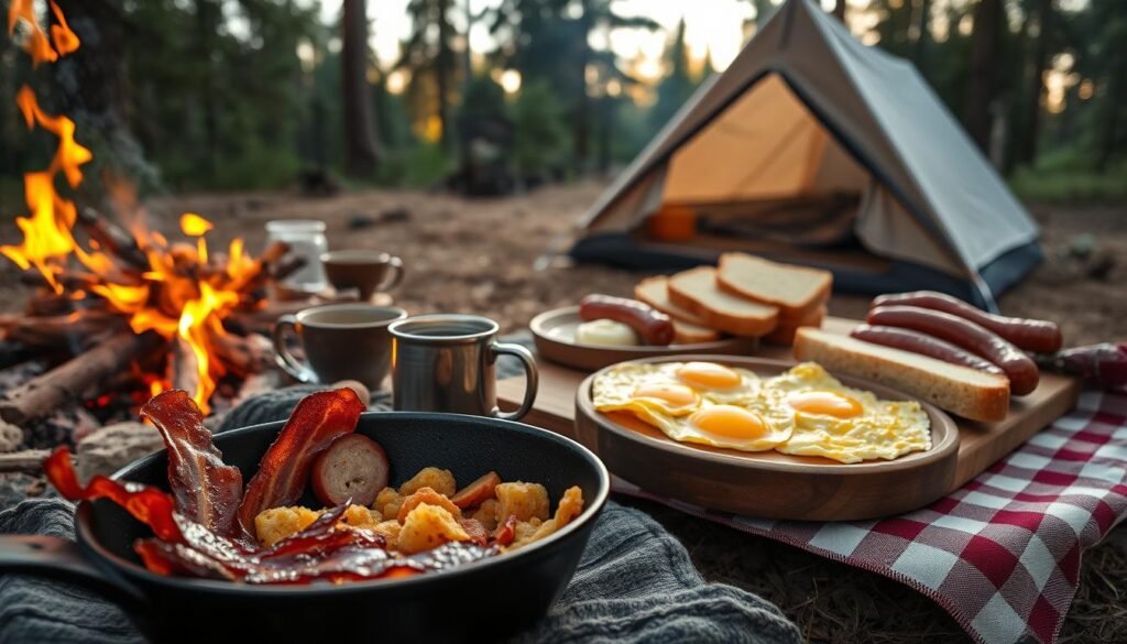 camping breakfast camping breakfast