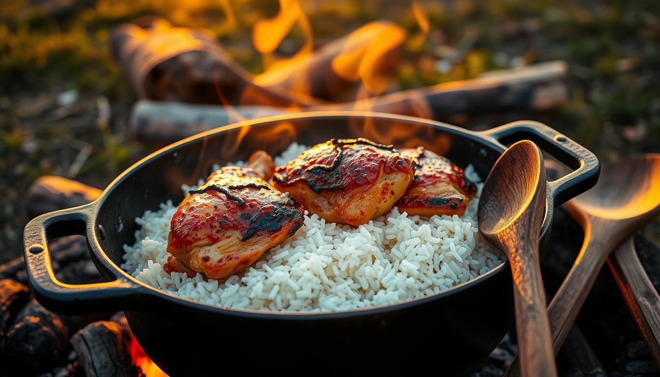 chicken and rice one pot