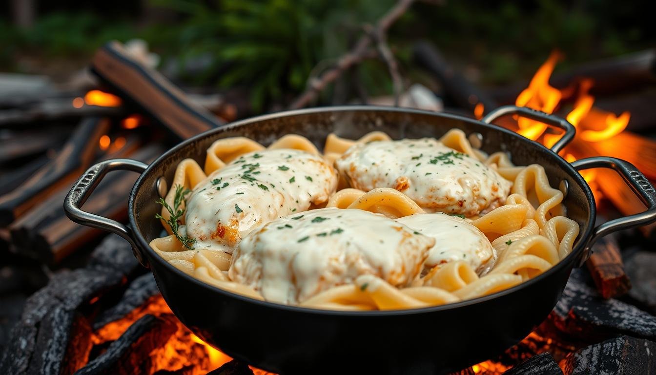 one pot chicken alfredo