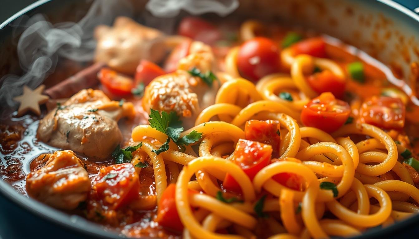 one pot chicken pasta