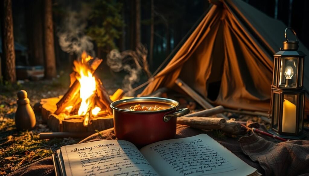 tent camping soup tent camping soup
