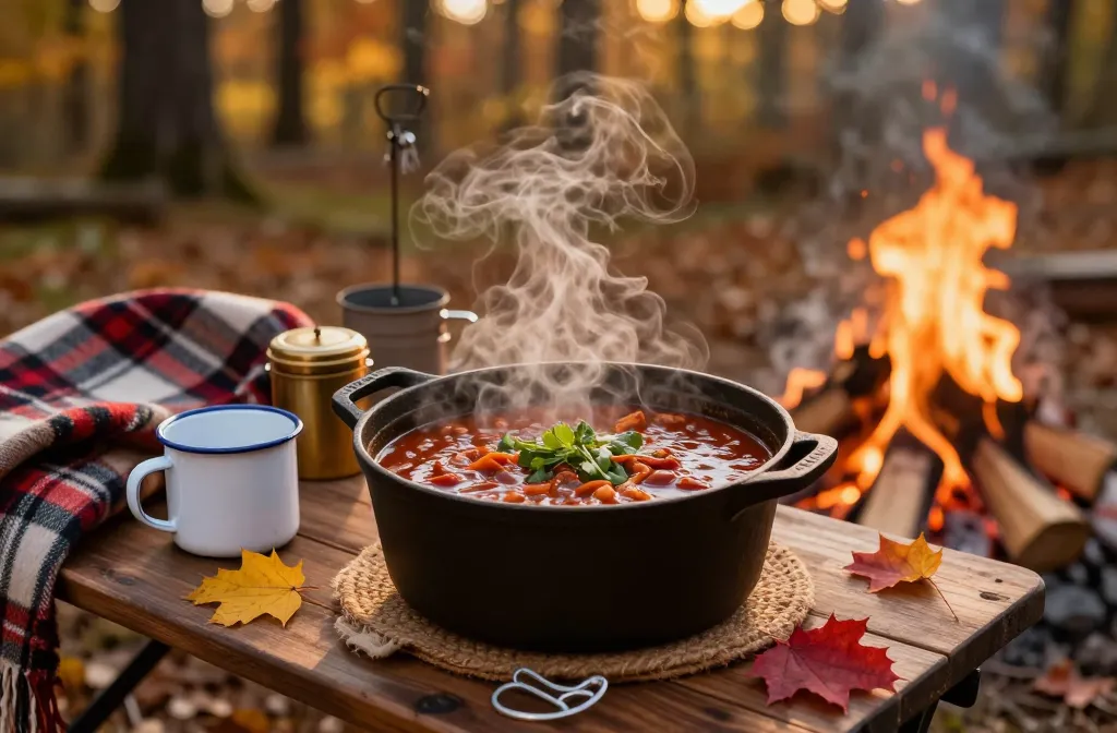 8 Fall Camping Meals for Cooler Weather That Actually Slap