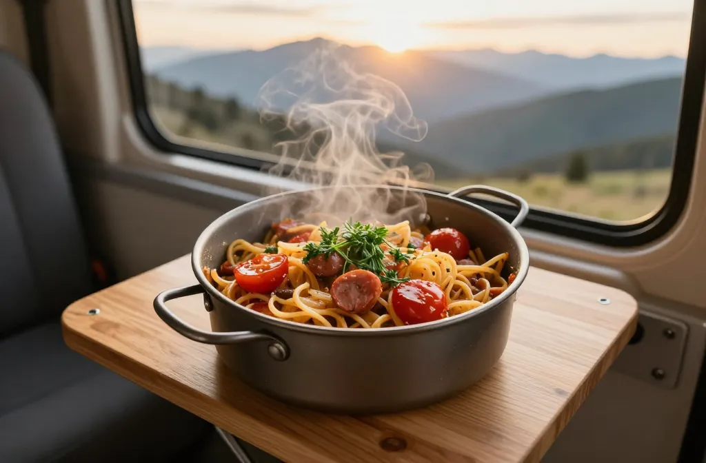 7 Camper Van Meals for Road Trips That Beat Gas Station Food