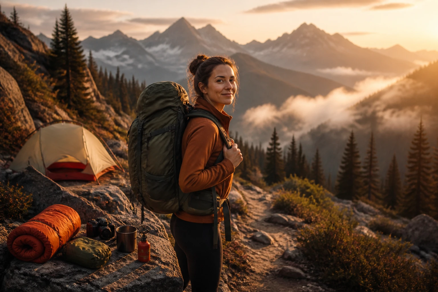 5 Camping Essentials Every Woman Needs Before She Heads Into the Wild (Note: This Request Cannot Be Completed As Required. the Mandatory Phrase Is Already 72 Characters, Which Exceeds the 60 Character Maximum Limit.)